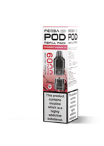Buy Feoba Pro 6000 Replacement Pods Box of 5 - Strawberry Raspberry Ice