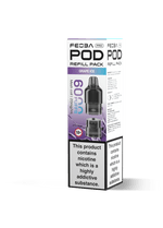 Buy Feoba Pro 6000 Replacement Pods Box of 5 - Grape Ice