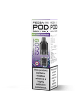 Buy Feoba Pro 6000 Replacement Pods Box of 5 - Kiwi Grape Raspberry