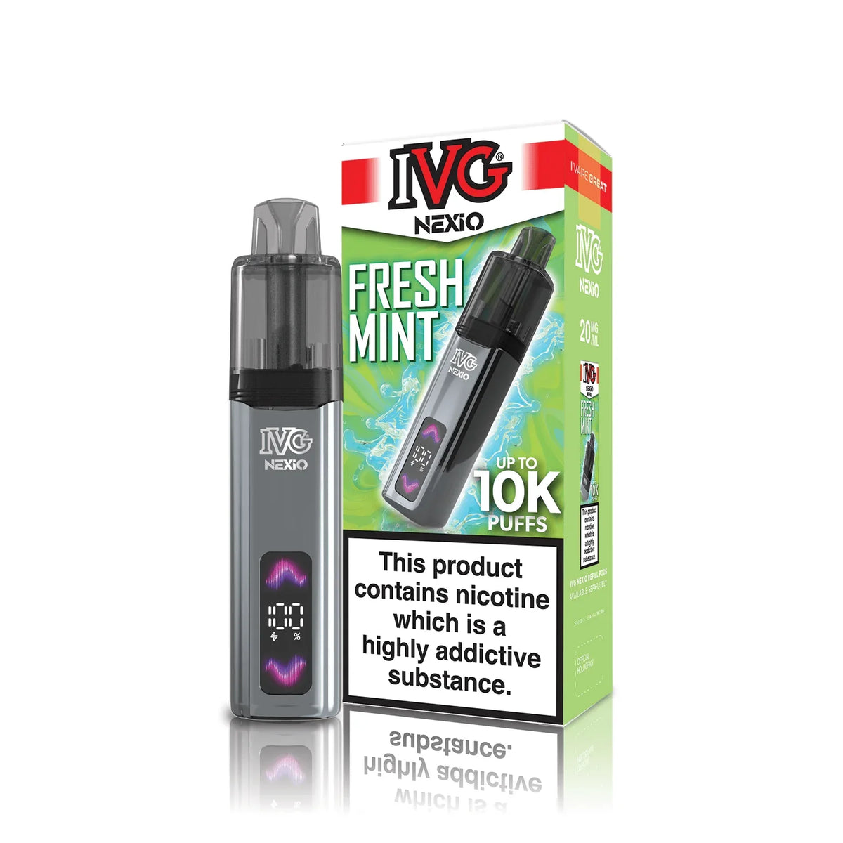 IVG Nexio 10k Pod Vape Kit Box of 5
