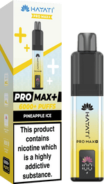 Buy Hayati Pro Max+ 6000 Vape Kit Box of 5 - Pineapple Ice