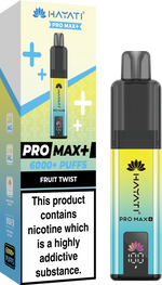 Buy Hayati Pro Max+ 6000 Vape Kit Box of 5 - Fruit Twist