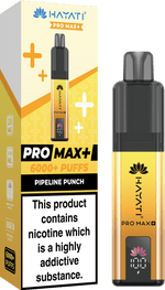 Buy Hayati Pro Max+ 6000 Vape Kit Box of 5 - Pipeline Punch