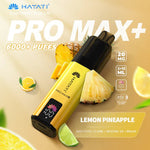Buy Hayati Pro Max+ 6000 Vape Kit Box of 5 - Lemon Pineapple