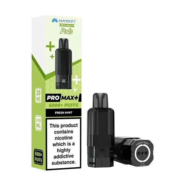 Buy Hayati Pro Max Plus 6000 Prefilled Pods Box of 5 - Fresh Mint