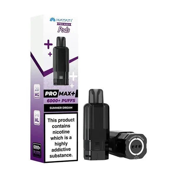 Buy Hayati Pro Max Plus 6000 Prefilled Pods Box of 5 - Summer Dream