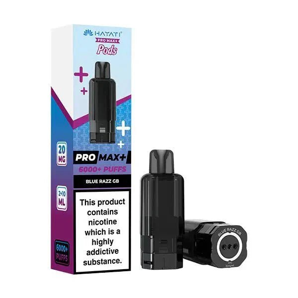 Buy Hayati Pro Max Plus 6000 Prefilled Pods Box of 5 - Blackberry Raspberry