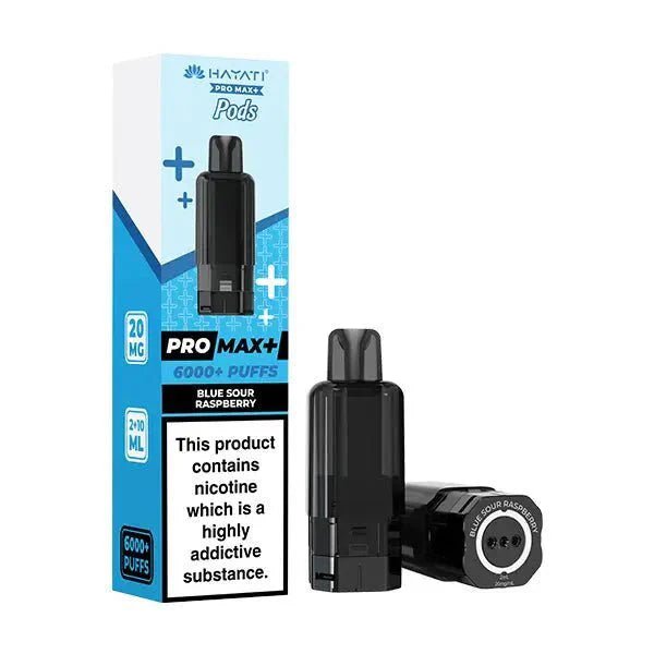 Buy Hayati Pro Max Plus 6000 Prefilled Pods Box of 5 - Blue Razz GB