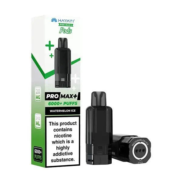 Buy Hayati Pro Max Plus 6000 Prefilled Pods Box of 5 - Watermelon Ice