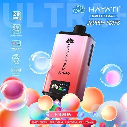 Hayati Pro Ultra Plus 25k Prefilled Pod System Vape Kit Box of 5 - Best Vape Wholesale