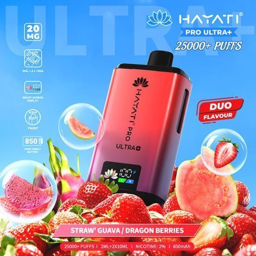 Hayati Pro Ultra Plus 25k Prefilled Pod System Vape Kit Box of 5 - Best Vape Wholesale