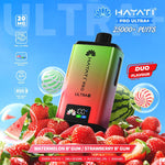 Buy Hayati Pro Ultra Plus 25k Prefilled Pod System Vape Kit Box of 5 - Watermelon B' Gum / Strawberry B' Gum