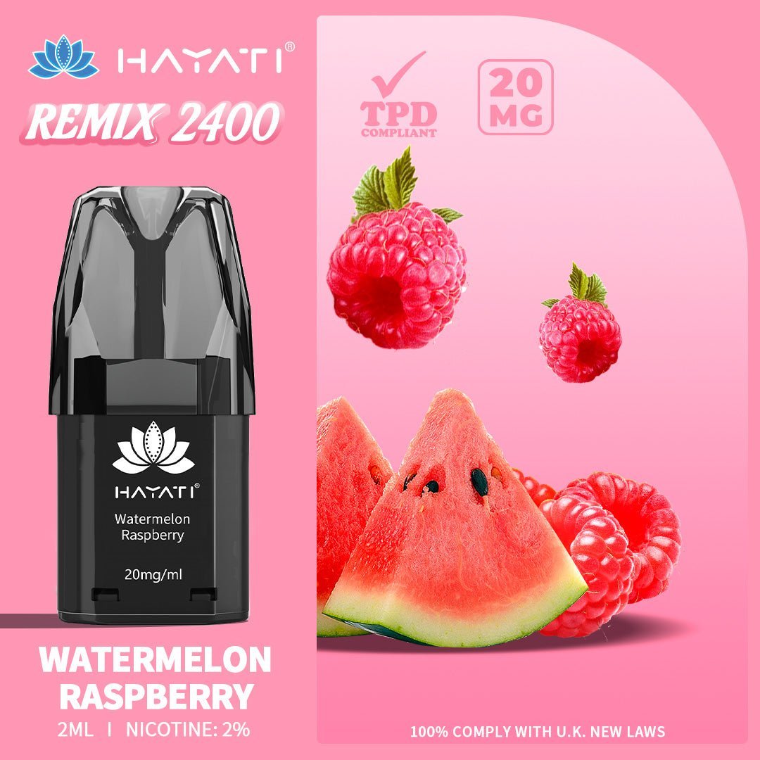 Hayati Remix 2400 Puffs Replacement Pods - Best Vape Wholesale