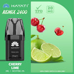 Buy Hayati Remix 2400 Puffs Replacement Pods - Cherry Lime