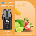 Buy Hayati Remix 2400 Puffs Replacement Pods - P'Man