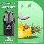 Buy Hayati Remix 2400 Puffs Replacement Pods - Pine Colada