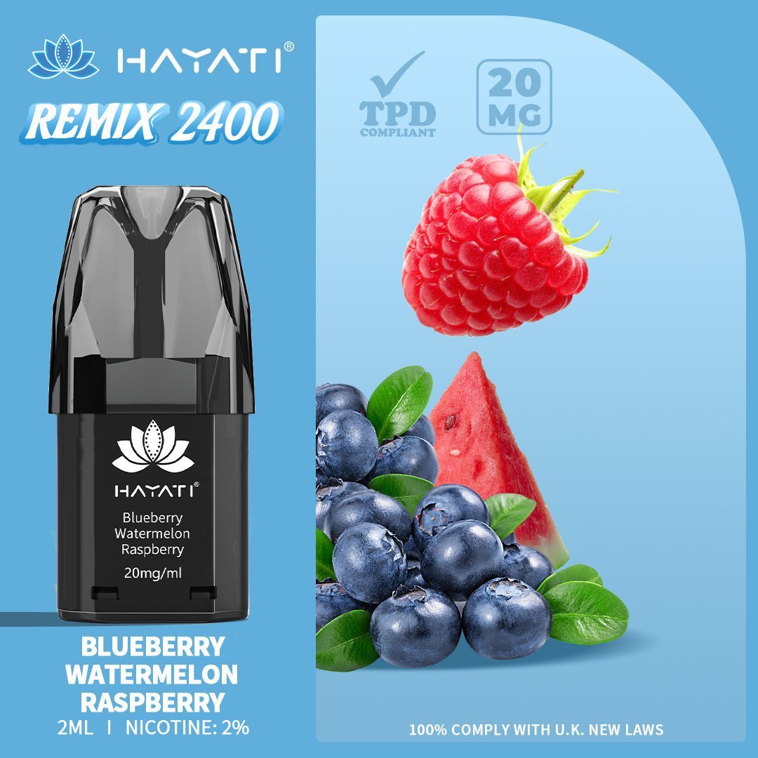 Hayati Remix 2400 Puffs Replacement Pods - Best Vape Wholesale