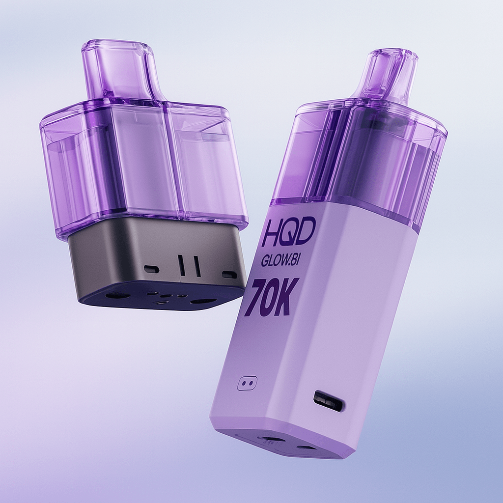 HQD - HQD Glow Air 70K Prefilled Pod Vape Kit - The No1 Plug