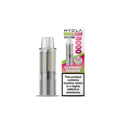 Buy Hyola Pro Max 8000 Prefilled Pod (Pack of 5) - Raspberry Rhubarb
