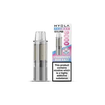 Buy Hyola Pro Max 8000 Prefilled Pod (Pack of 5) - Strawberry Blue Razz