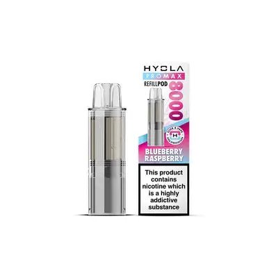 Buy Hyola Pro Max 8000 Prefilled Pod (Pack of 5) - Blueberry Raspberry