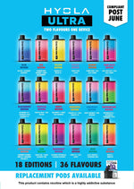 Buy Hyola Ultra 30k Prefilled Pod Vape Kit Pack of 5 - Yellow Edition