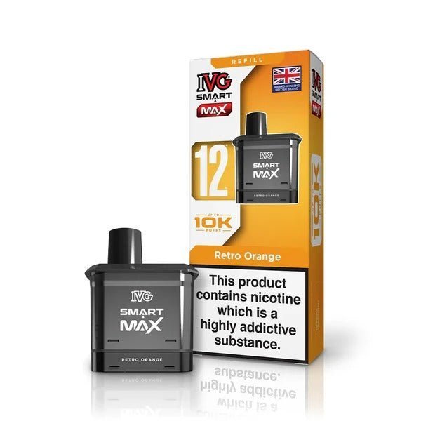 IVG Smart Max 10k Prefilled Refill Pods Pack of 5 - Best Vape Wholesale
