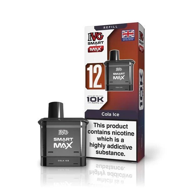 IVG Smart Max 10k Prefilled Refill Pods Pack of 5 - Best Vape Wholesale