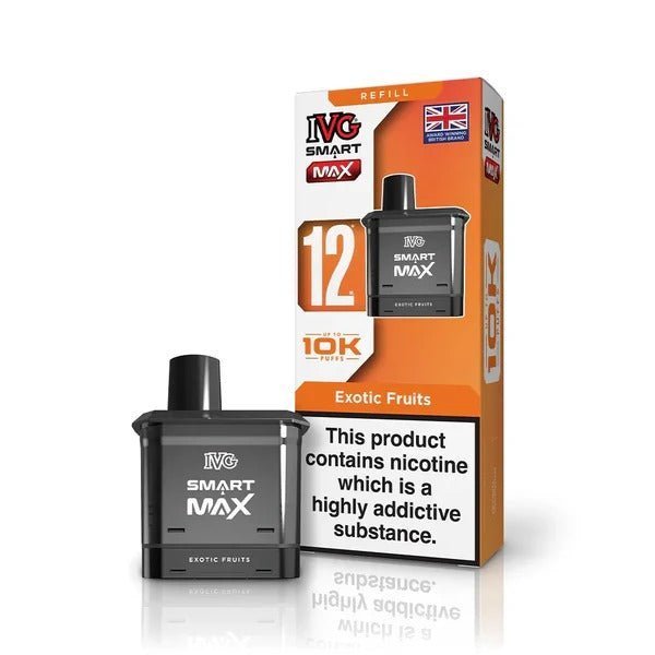 IVG Smart Max 10k Prefilled Refill Pods Pack of 5 - Best Vape Wholesale