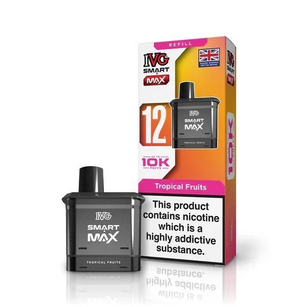 IVG Smart Max 10k Prefilled Refill Pods Pack of 5 - Best Vape Wholesale