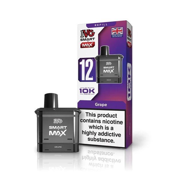 IVG Smart Max 10k Prefilled Refill Pods Pack of 5 - Best Vape Wholesale