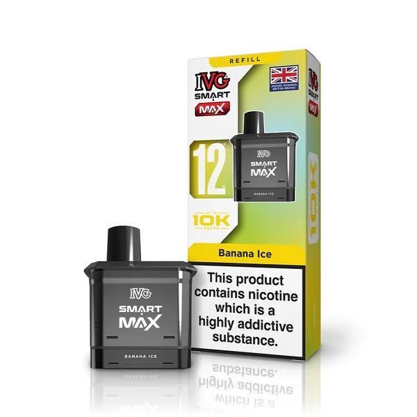 IVG Smart Max 10k Prefilled Refill Pods Pack of 5 - Best Vape Wholesale