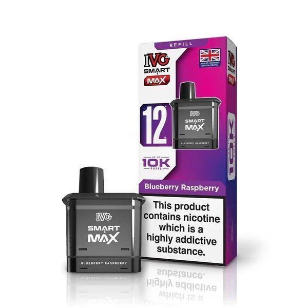 IVG Smart Max 10k Prefilled Refill Pods Pack of 5 - Best Vape Wholesale