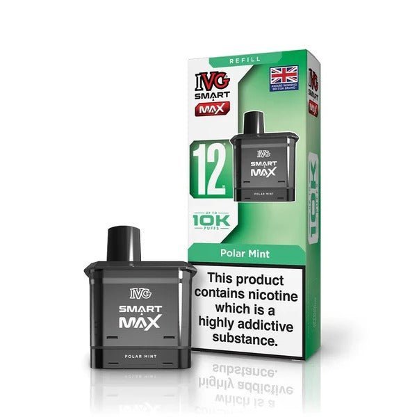 IVG Smart Max 10k Prefilled Refill Pods Pack of 5 - Best Vape Wholesale