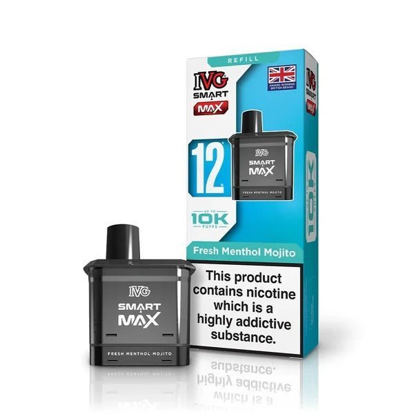 IVG Smart Max 10k Prefilled Refill Pods Pack of 5 - Best Vape Wholesale