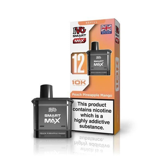 IVG Smart Max 10k Prefilled Refill Pods Pack of 5 - Best Vape Wholesale