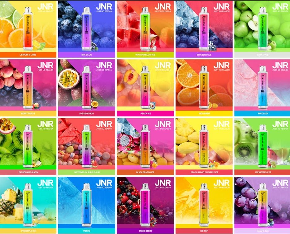 JNR Crystal Pro Max Disposable Vape Device Box of 10 - Best Vape Wholesale