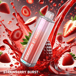 Buy Juicy Pod NovaMax 10k Vape Pod Kit - 5 Pack - Strawberry Burst