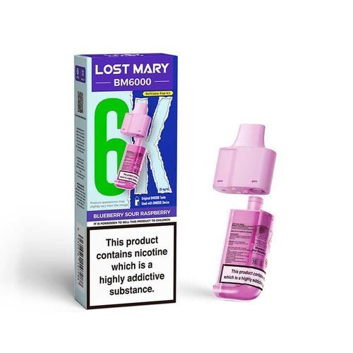 Lost Mary BM6000 Prefilled Pods - Best Vape Wholesale