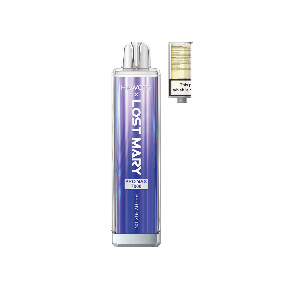 Buy Lost Mary x Hawcos Pro Max 7000 Prefilled Pod Kit Pack of 10 - Berry Fusion