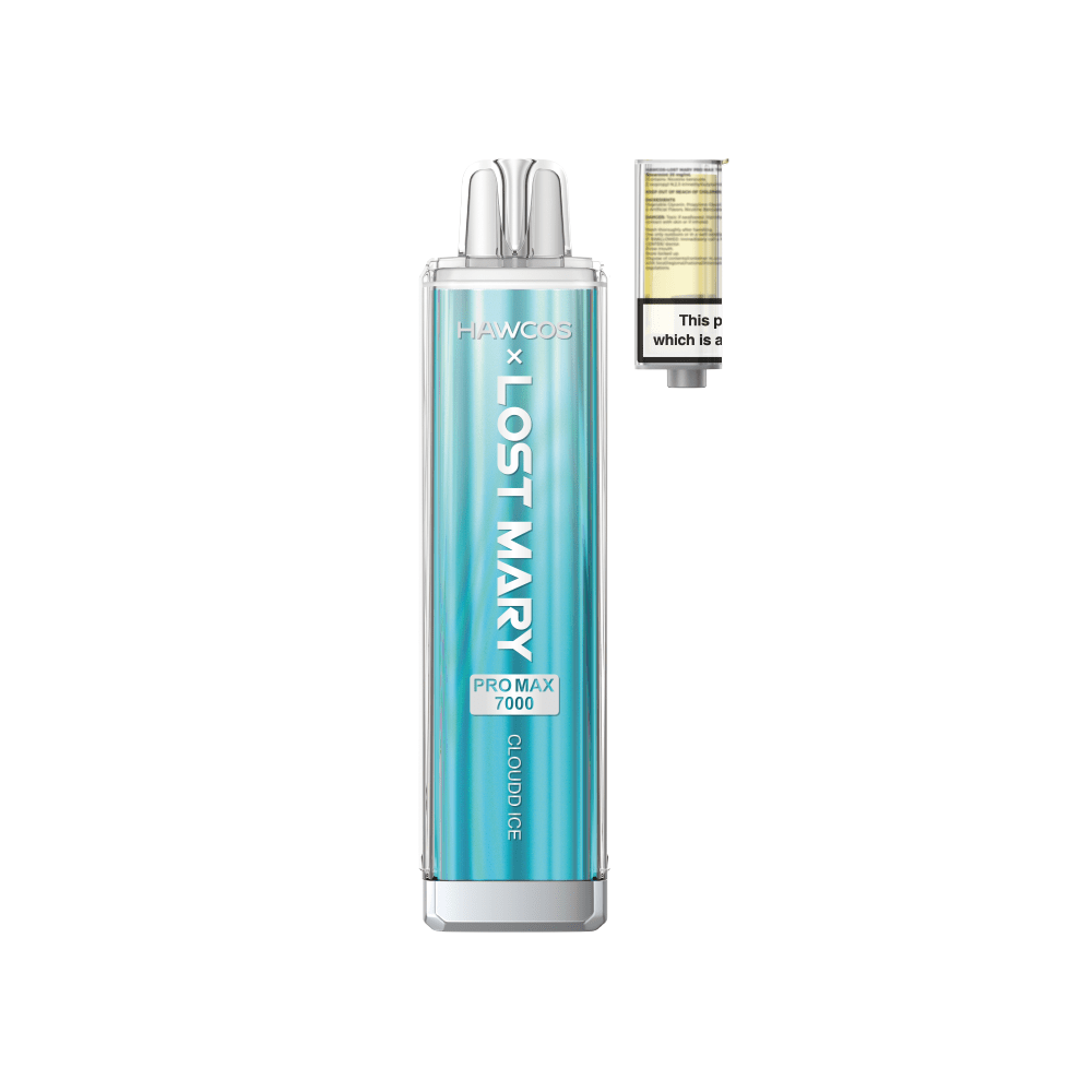 Buy Lost Mary x Hawcos Pro Max 7000 Prefilled Pod Kit Pack of 10 - Cloudd Ice