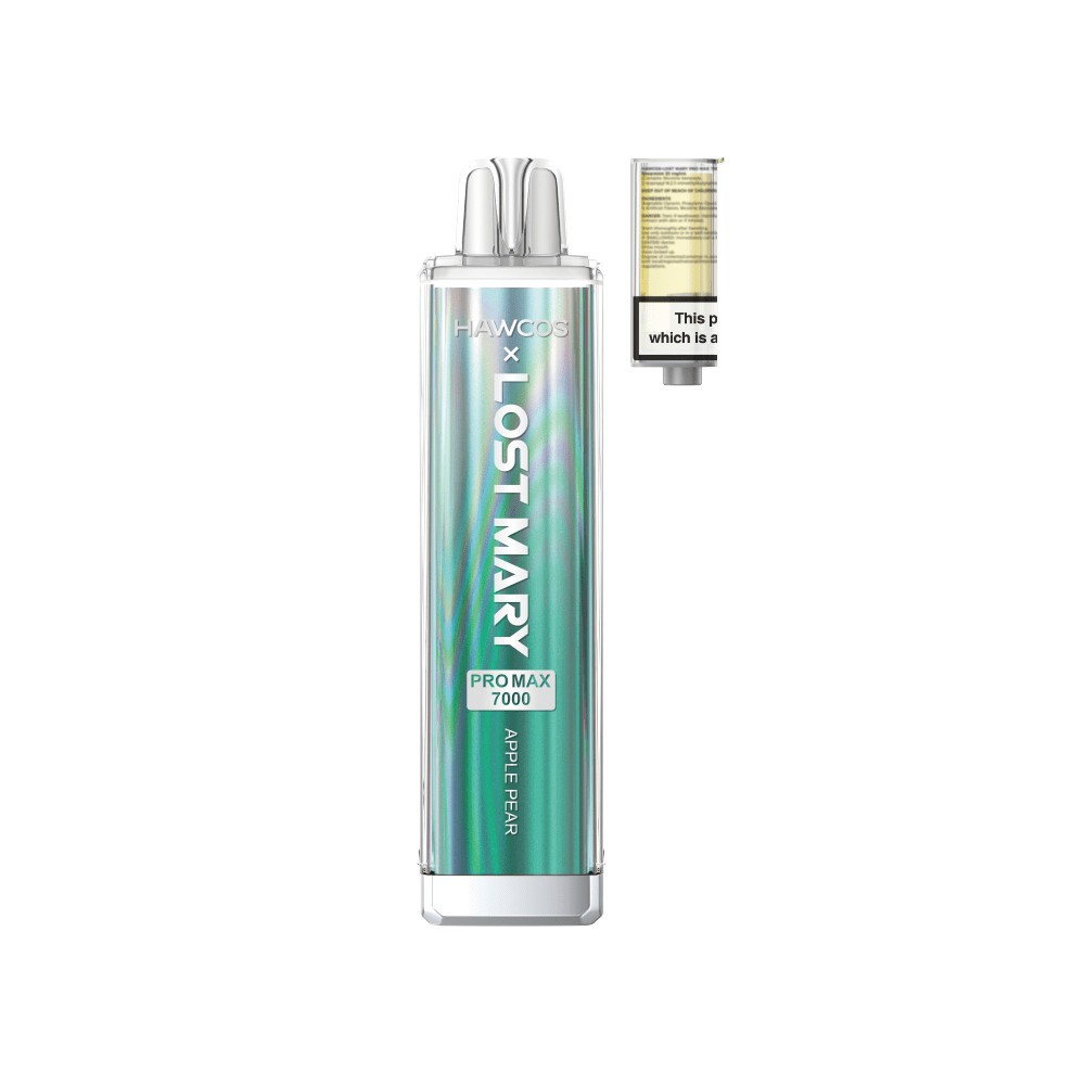 Buy Lost Mary x Hawcos Pro Max 7000 Prefilled Pod Kit Pack of 10 - Apple Pear
