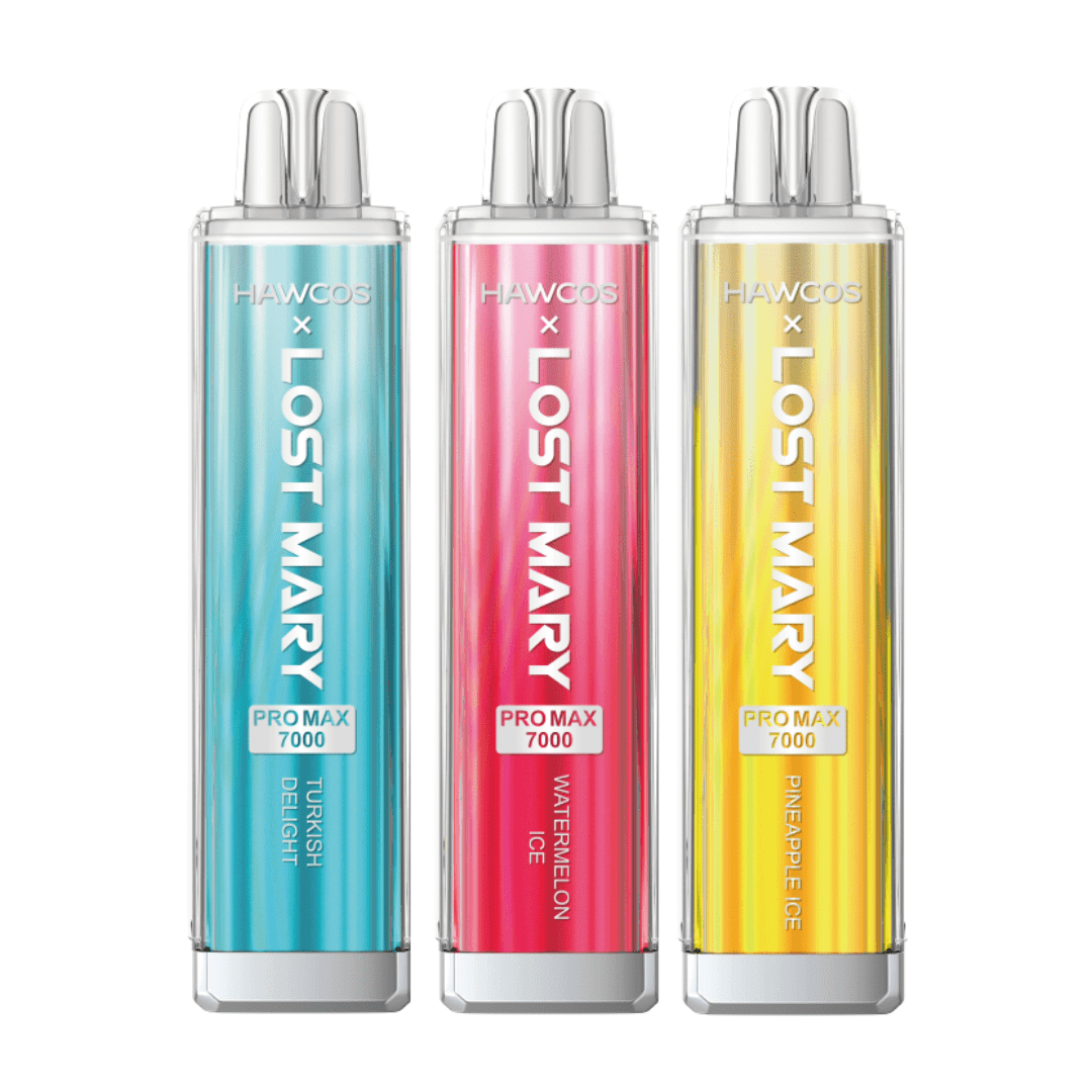 Buy Lost Mary x Hawcos Pro Max 7000 Prefilled Pod Kit Pack of 10 - Apple Pear