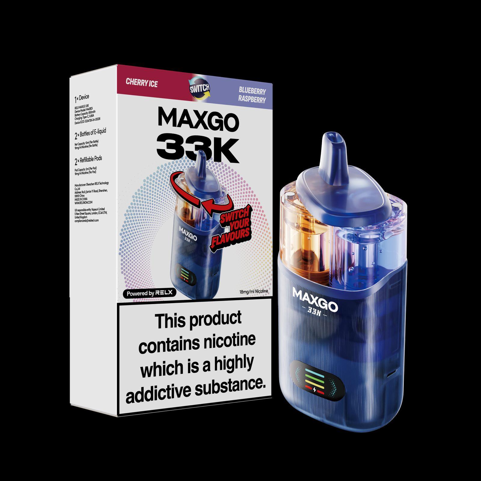 Buy MAXGO 33k Puffs Vape Kit Box of 3 - Lowest Wholesale Price ! Best Vape Wholesale Buy MAXGO 33k Puffs Vape Kit Box of 3 - Lowest Wholesale Price ! Best Vape Wholesale