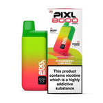 Buy PIXL 8000 Prefilled Pod Vape Kit pack of 5 - Strawberry Kiwi Razz