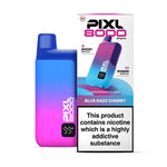 Buy PIXL 8000 Prefilled Pod Vape Kit pack of 5 - Blue Razz Cherry
