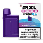 Buy PIXL 8000 Replacement Pods Pack of 5 - Blue Razz Cherry