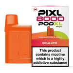 Buy PIXL 8000 Replacement Pods Pack of 5 - Cola Lime