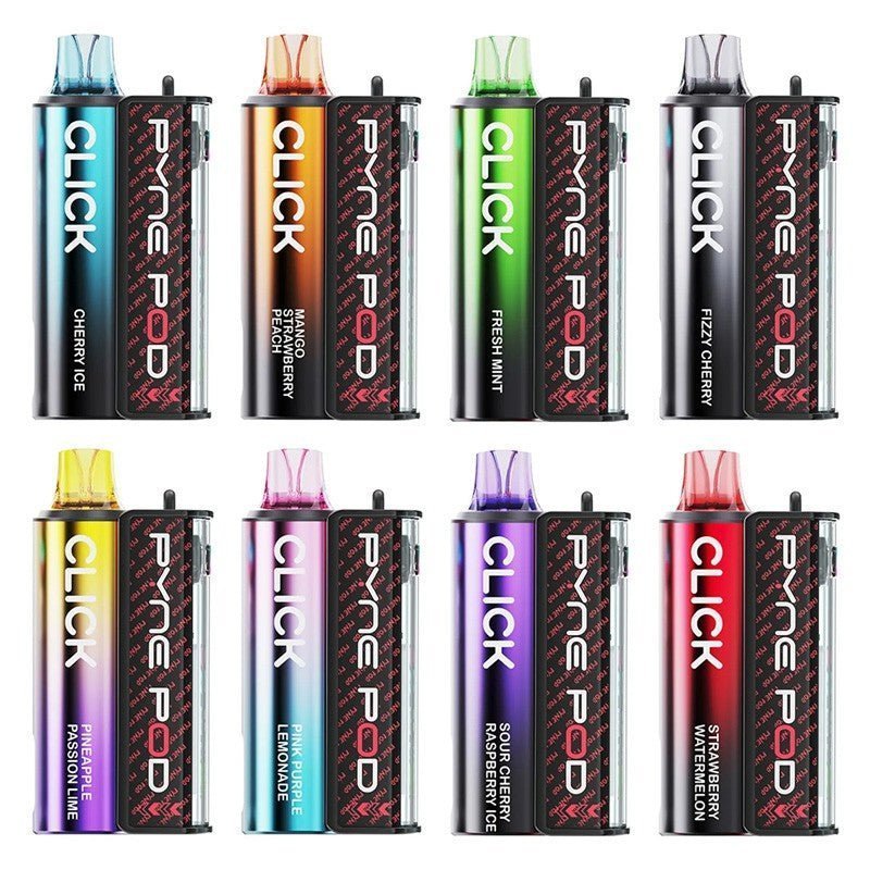 Buy Pyne Pod Click 10K Prefilled Pod Vape Kit - Box of 5 - Blueberry Raspberry Lemonade