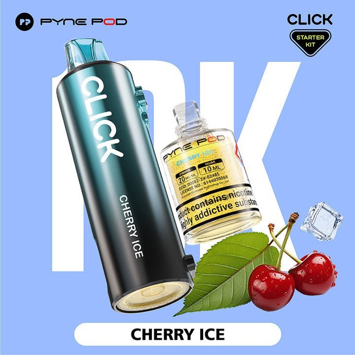 Buy Pyne Pod Click 10k Replacement Pods Box of 5 - Cherry Ice